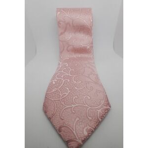 SEAN JOHN 100% Silk Tie Men's Pink Paisley Necktie 121148